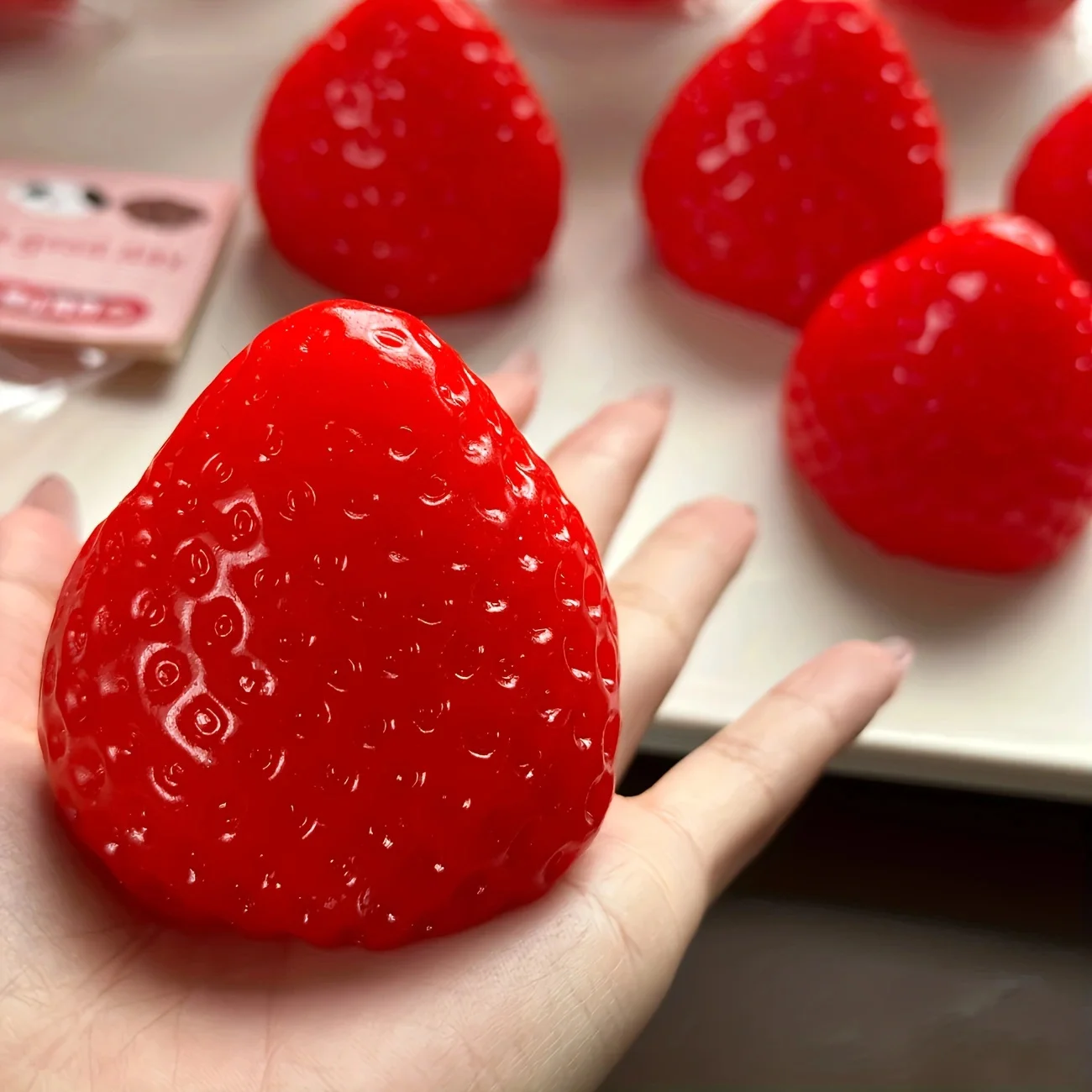 Kids Toys Entertainer - 13R Squishy Big Strawberry Squeeze1Toy Kids