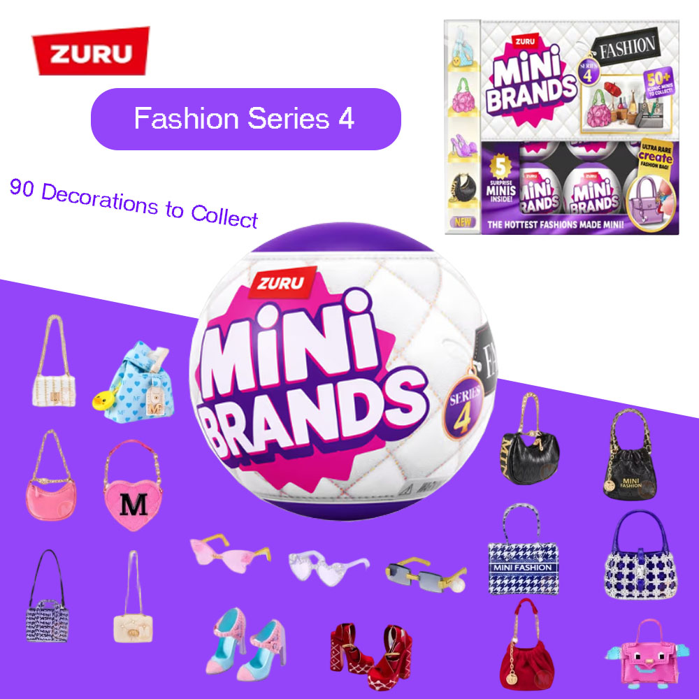 Kids Toys Brand - ZURU Mini Brands Fashion Series 4