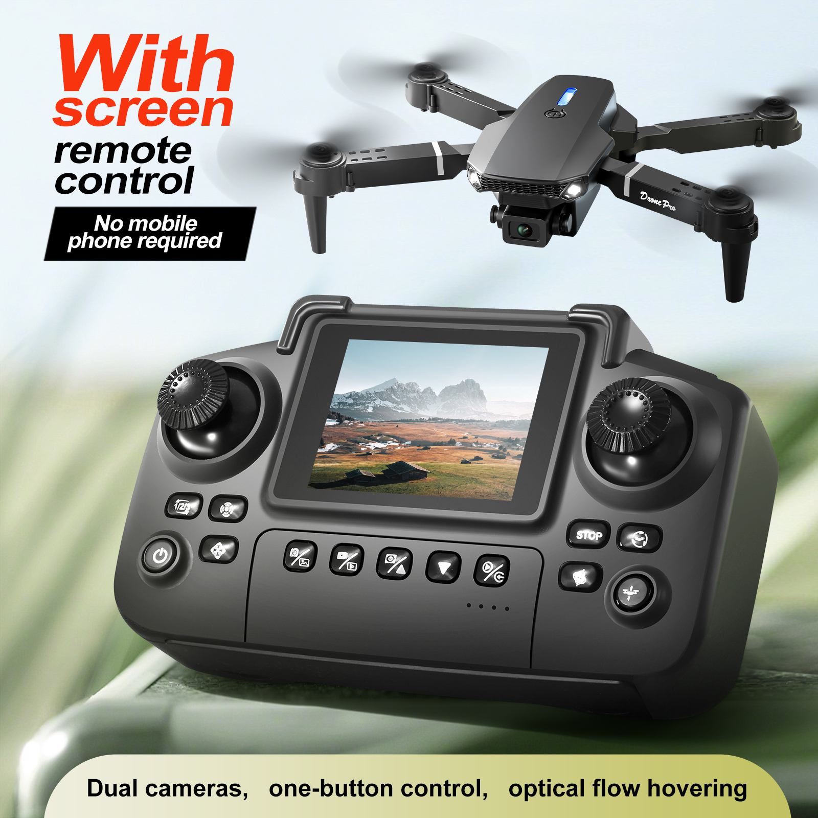 Kids Toys Helicopter - 2025 New E88 E99 Upgraded Drone