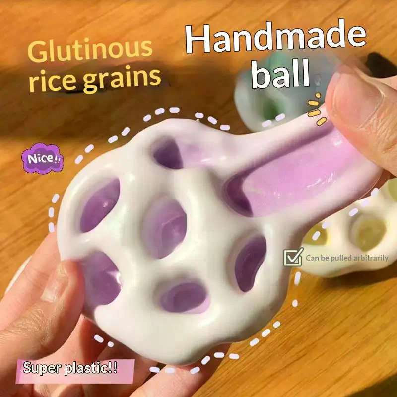 Kids Toys Entertainer - 1Pc Fluid Ice Skin Jelly Ball