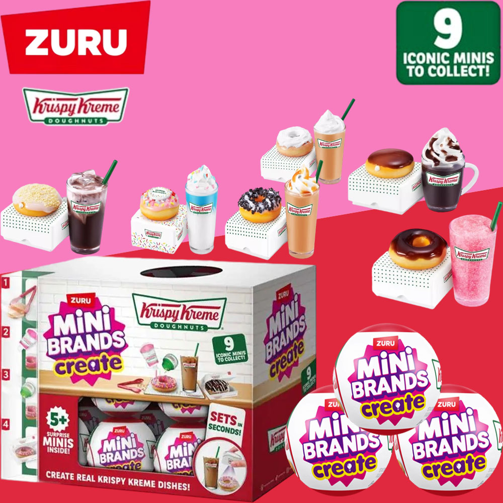 Kids Toys Brand - Zuru Mini Brands Krispy Kreme Create