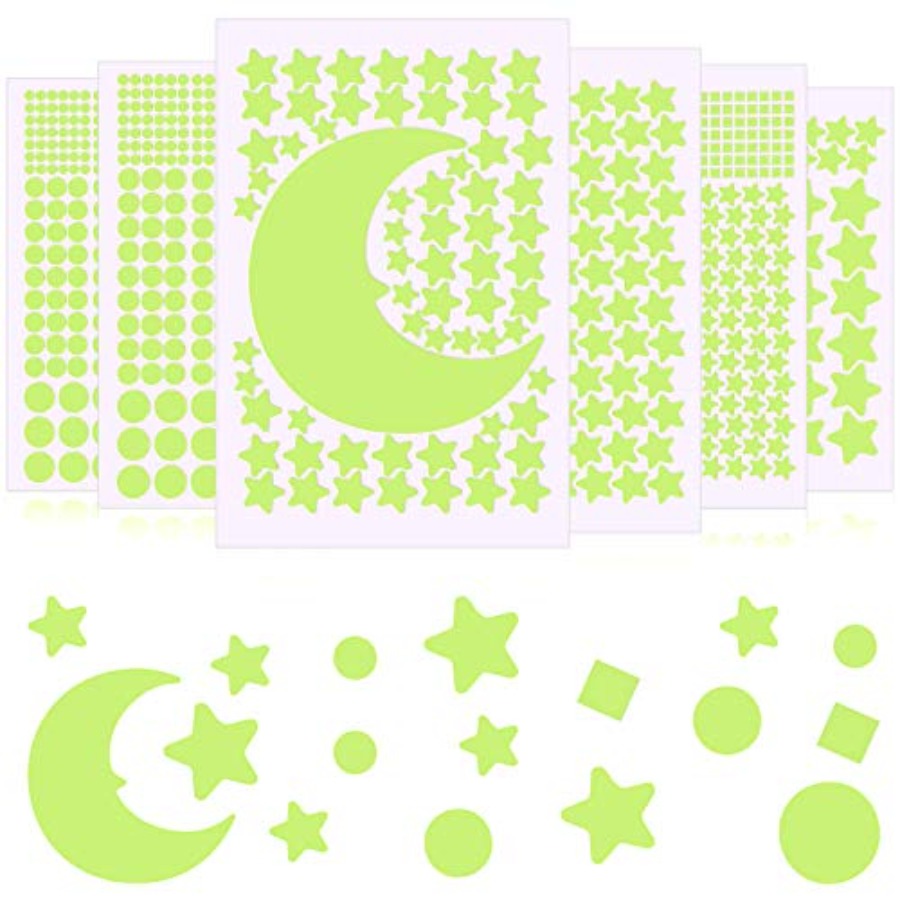 Glow In Dark Stars - 969 Pieces Glow in The Dark