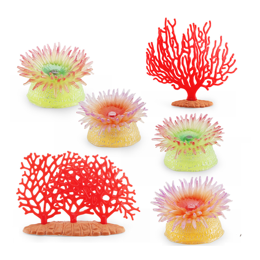 Realistic Coral Sea Anemones S - مراجعة Kids Toys Under 1 Year وسعره