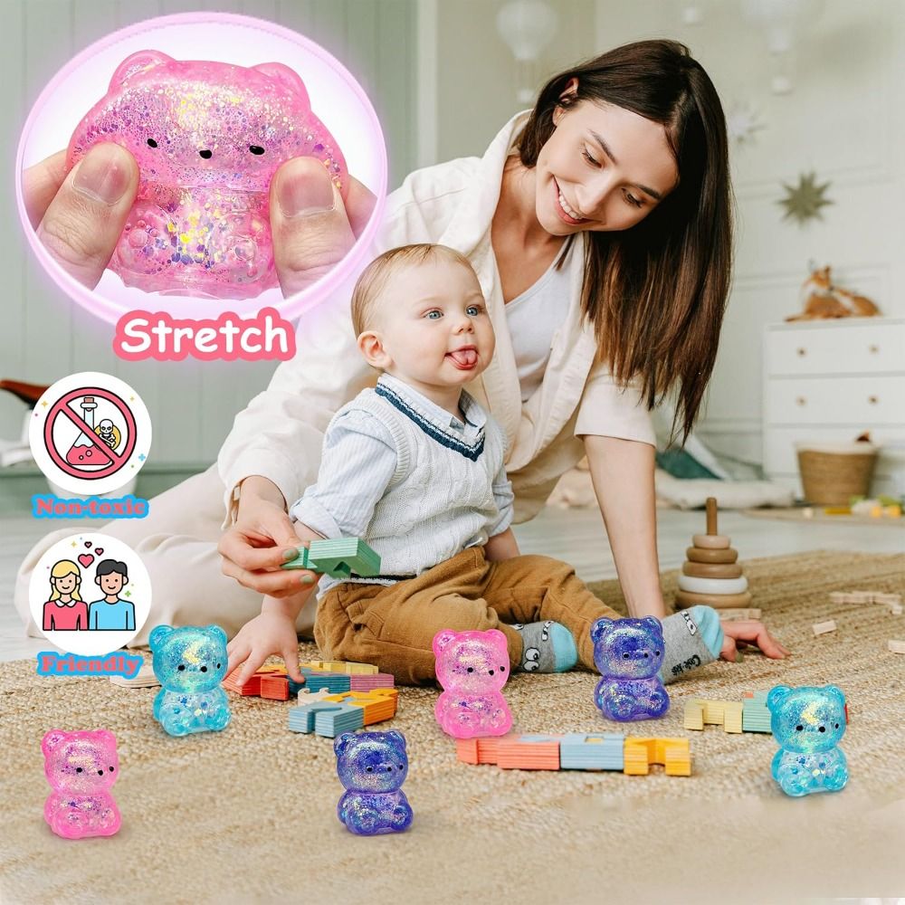 Hot Gummy Bear Bear Squishy Fi - مراجعة Kids Toys Basket وسعره