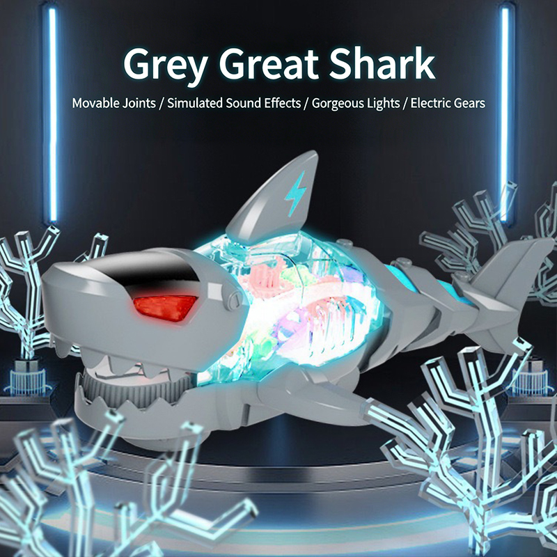 Electric Powered Shark Model w - مراجعة Kids Toys Entertainer وسعره