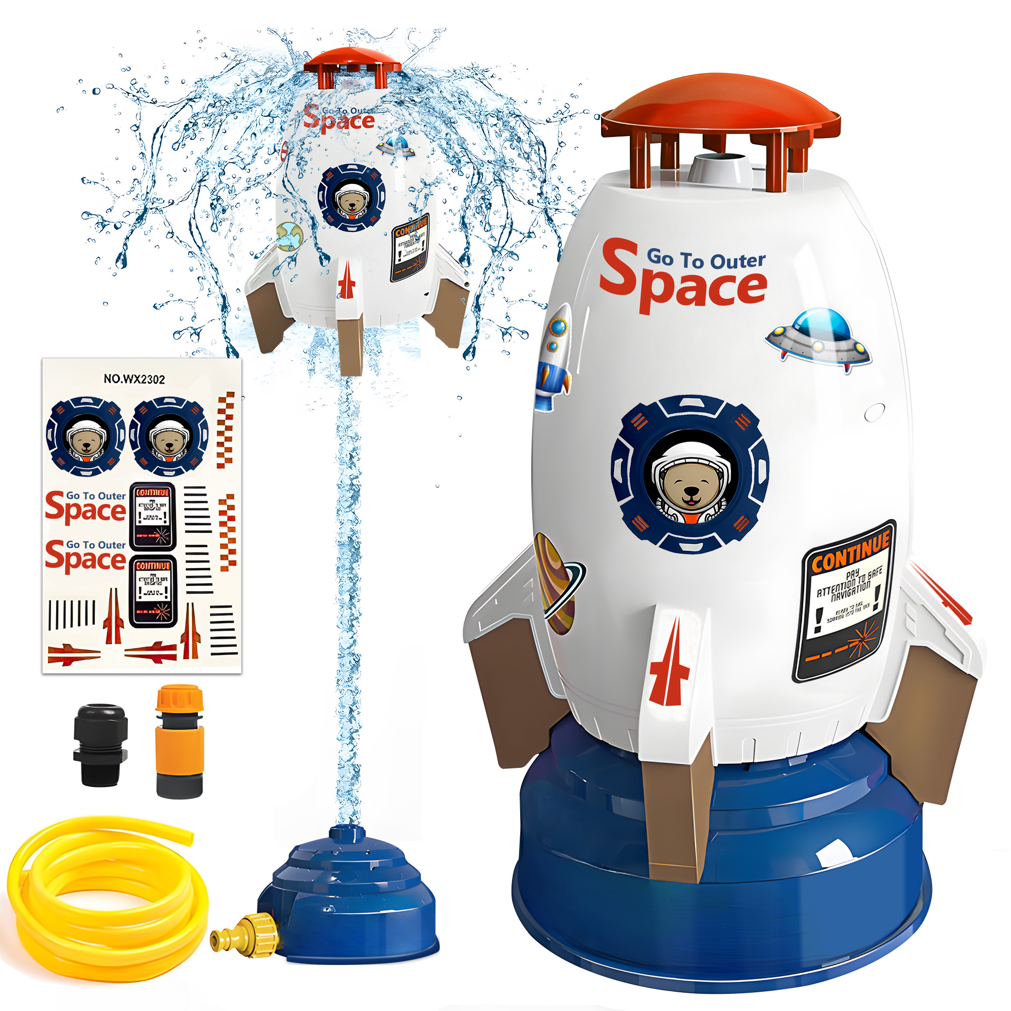 Sprinkler for Kids Outdoor Roc - مراجعة Kids Yard Toys وسعره