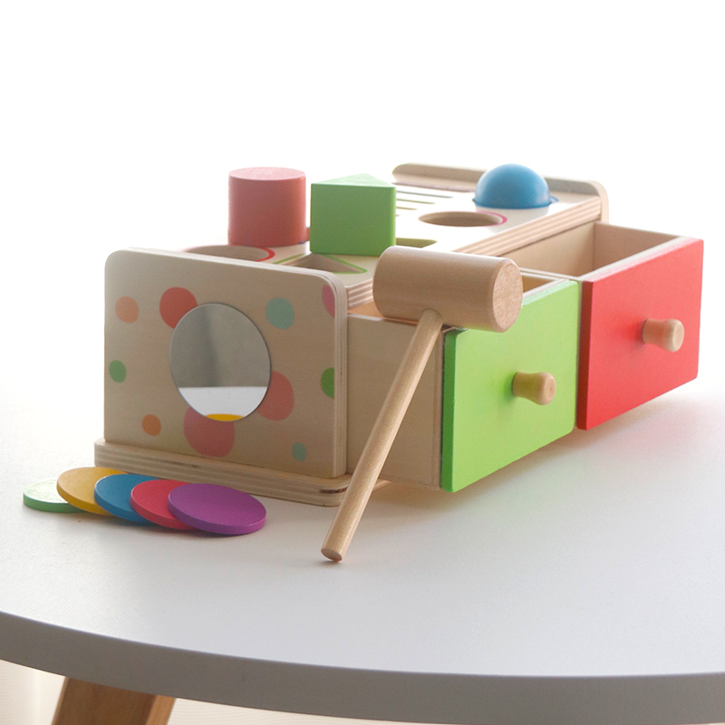 Montessori Wooden Sorting Stac - مراجعة Kids Toys Drawers وسعره