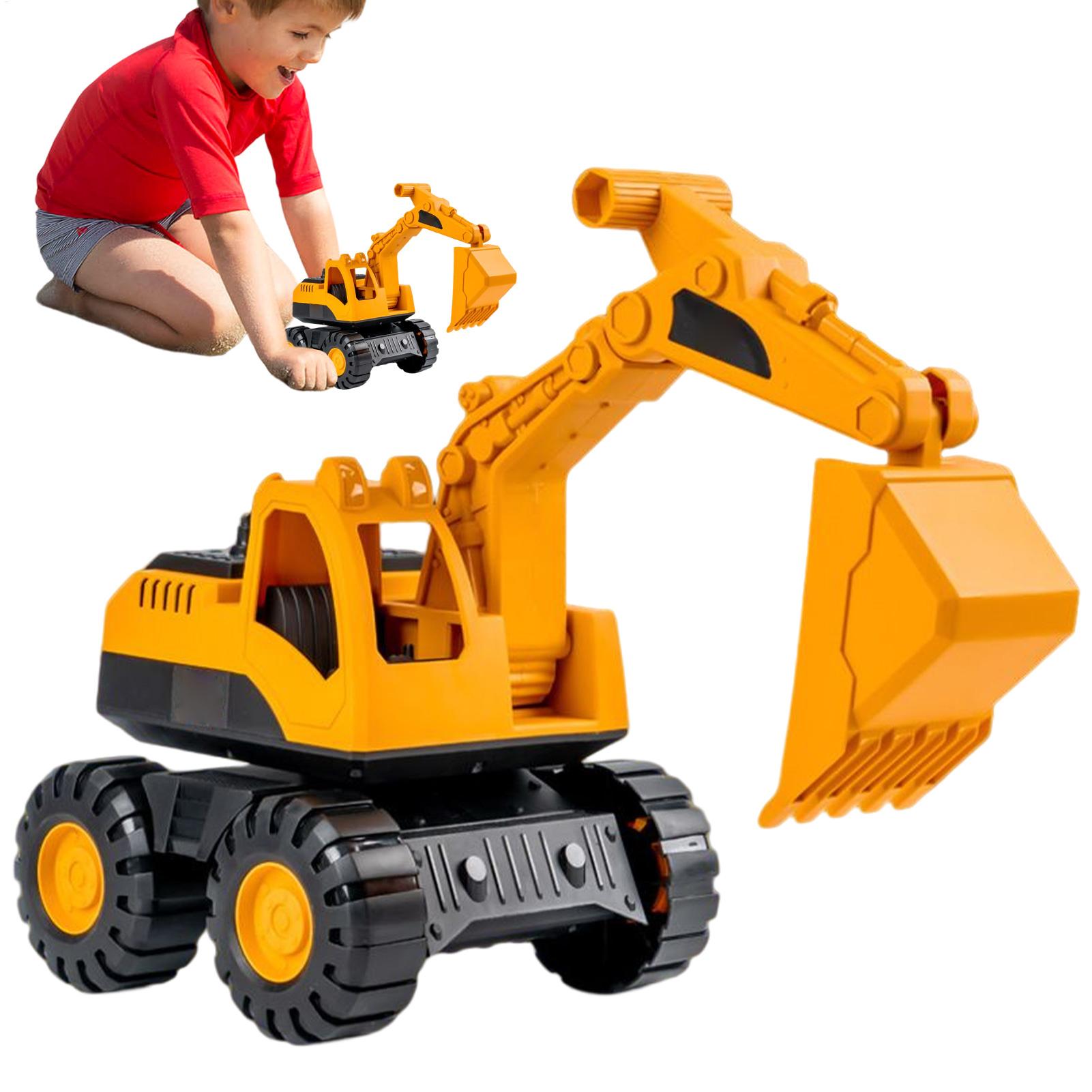Inertia Toy Truck Excavator Di - مراجعة Kids Toys Jcb وسعره
