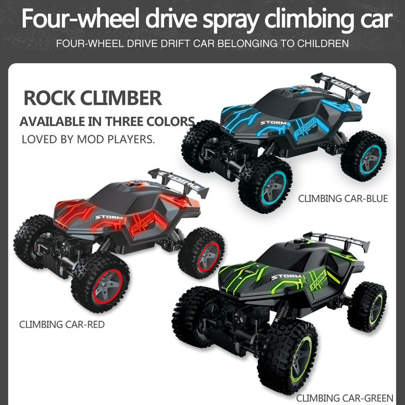 1:16 One-key Spray All-terrain - مراجعة Kids Toys Under 50 وسعره
