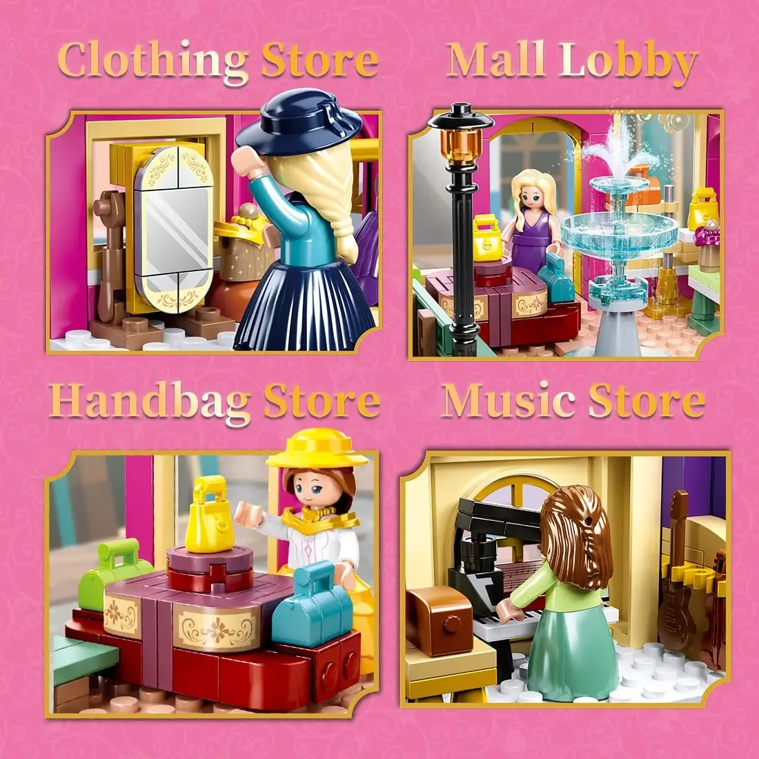 526PCS Fashion Department Stor - مراجعة Kids Toys Mall وسعره