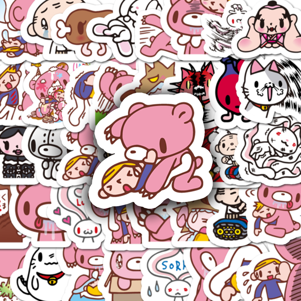 40pcs Cartoon Gloomy Bear & CH - مراجعة Kids Toys Laptop وسعره