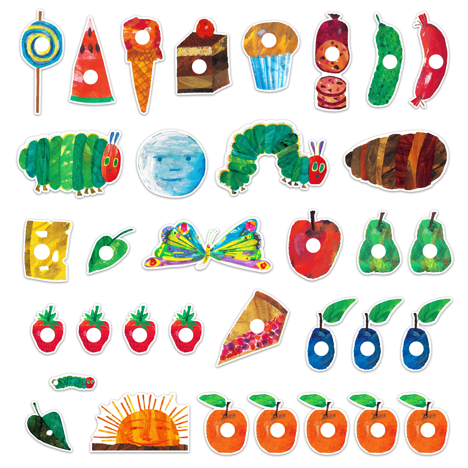 34Pcs The Very Hungry Caterpil - مراجعة Kids Toys Very وسعره