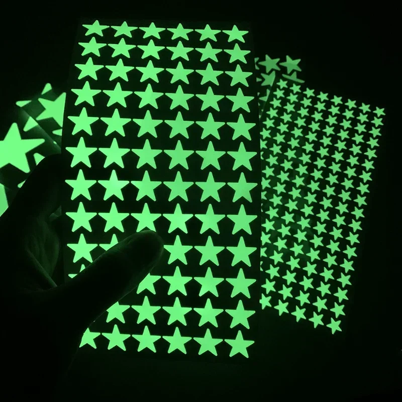Luminous Wall Stickers for Kid - مراجعة Glow In Dark Stars وسعره
