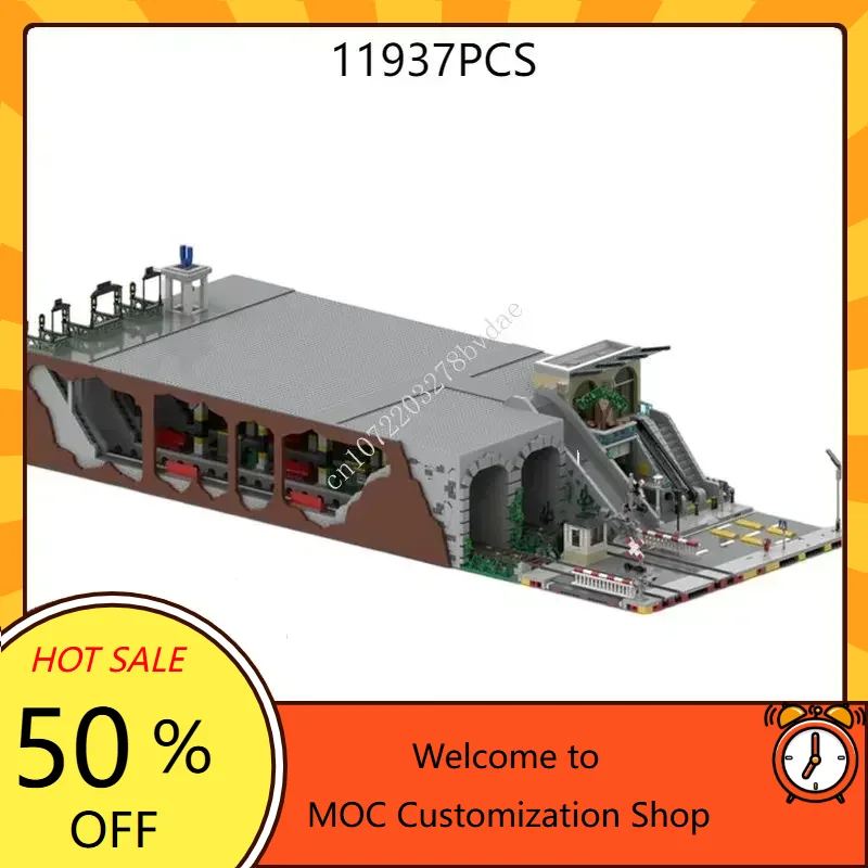 11937PCS Subway Station And Ma - مراجعة Kids Toys Mall وسعره