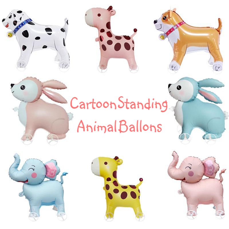 Cartoon Standing Animal Ballon - مراجعة Kids Yard Toys وسعره