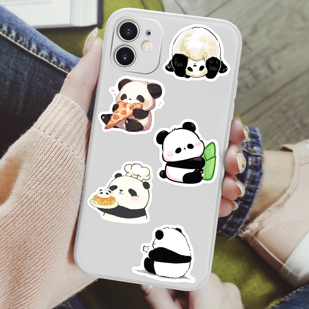 Cute Cartoon Panda Stickers Wa - مراجعة Kids Toys Laptop وسعره