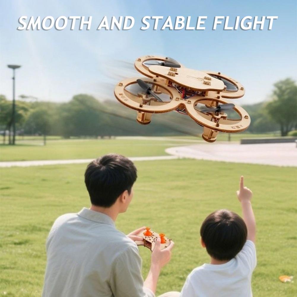Rc Drone Toy Wooden Drone Puzz - مراجعة Kids Toys Helicopter وسعره