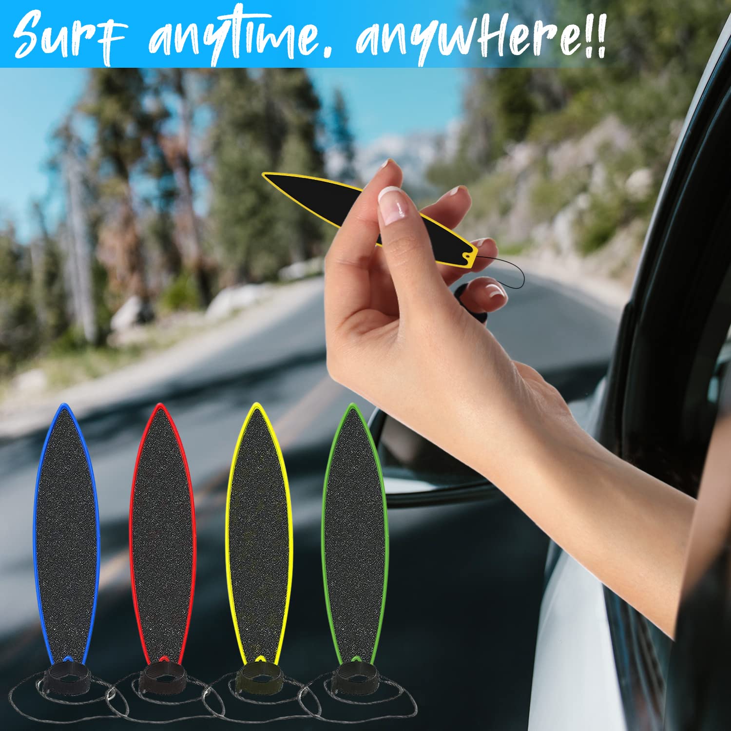 Finger Surfboard Wind Surfing  - مراجعة Kids Toys Scooter وسعره