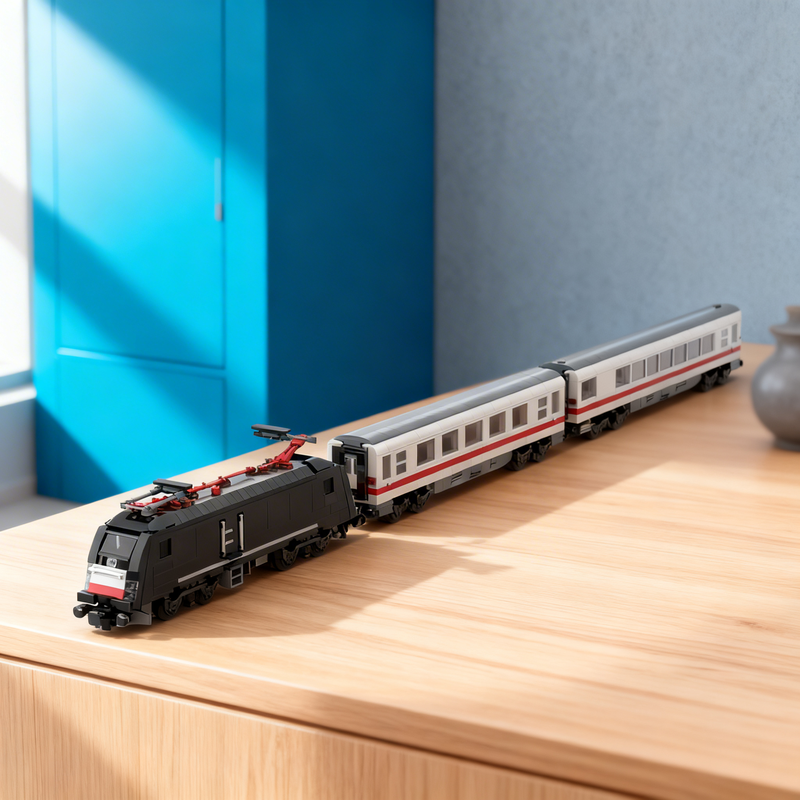 2426pcs MOC German Intercity w - مراجعة Kids Toys Rental وسعره