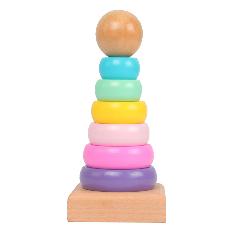 Children Rainbow Tower Ferrule - مراجعة Kids Toys 2 Year Old وسعره