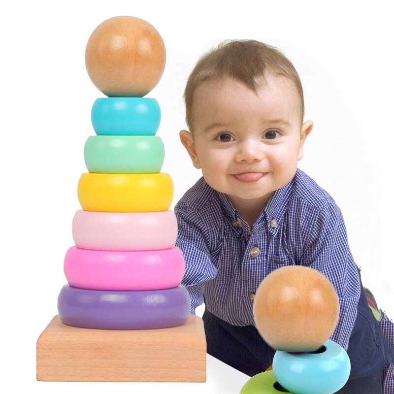 Children Rainbow Tower Ferrule - مراجعة Kids Toys 2 Year Old وسعره