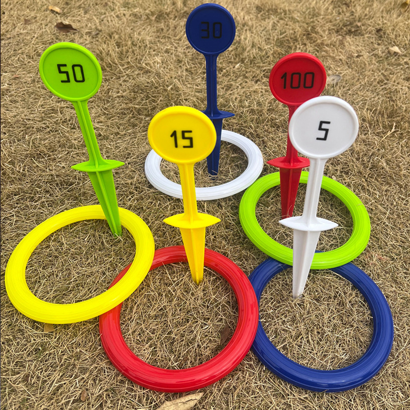 Plastic Ring Toss Game for Kid - مراجعة Kids Yard Toys وسعره