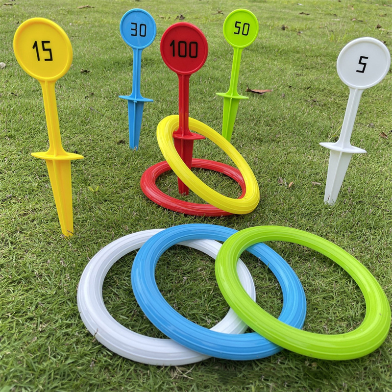Plastic Ring Toss Game for Kid - مراجعة Kids Yard Toys وسعره