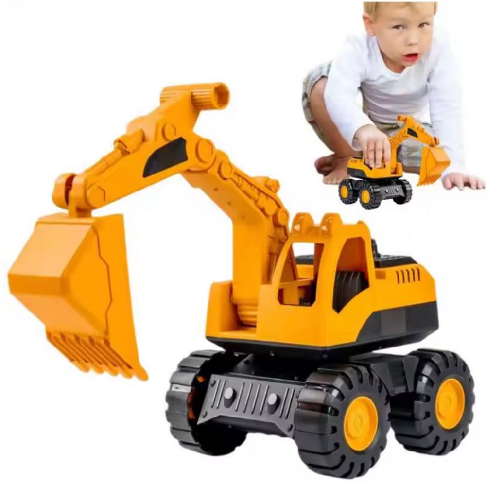 New Inertial Sliding Digger 3  - مراجعة Kids Toys Jcb وسعره