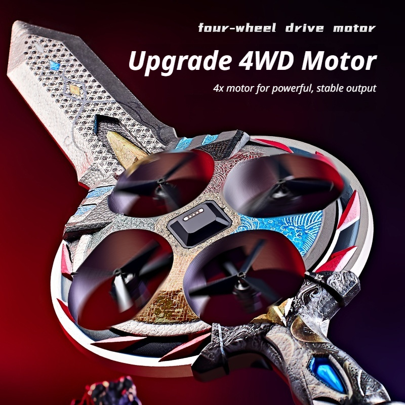 JJRC 2.4G RC Flying Sword Dron - مراجعة Kids Toys Helicopter وسعره
