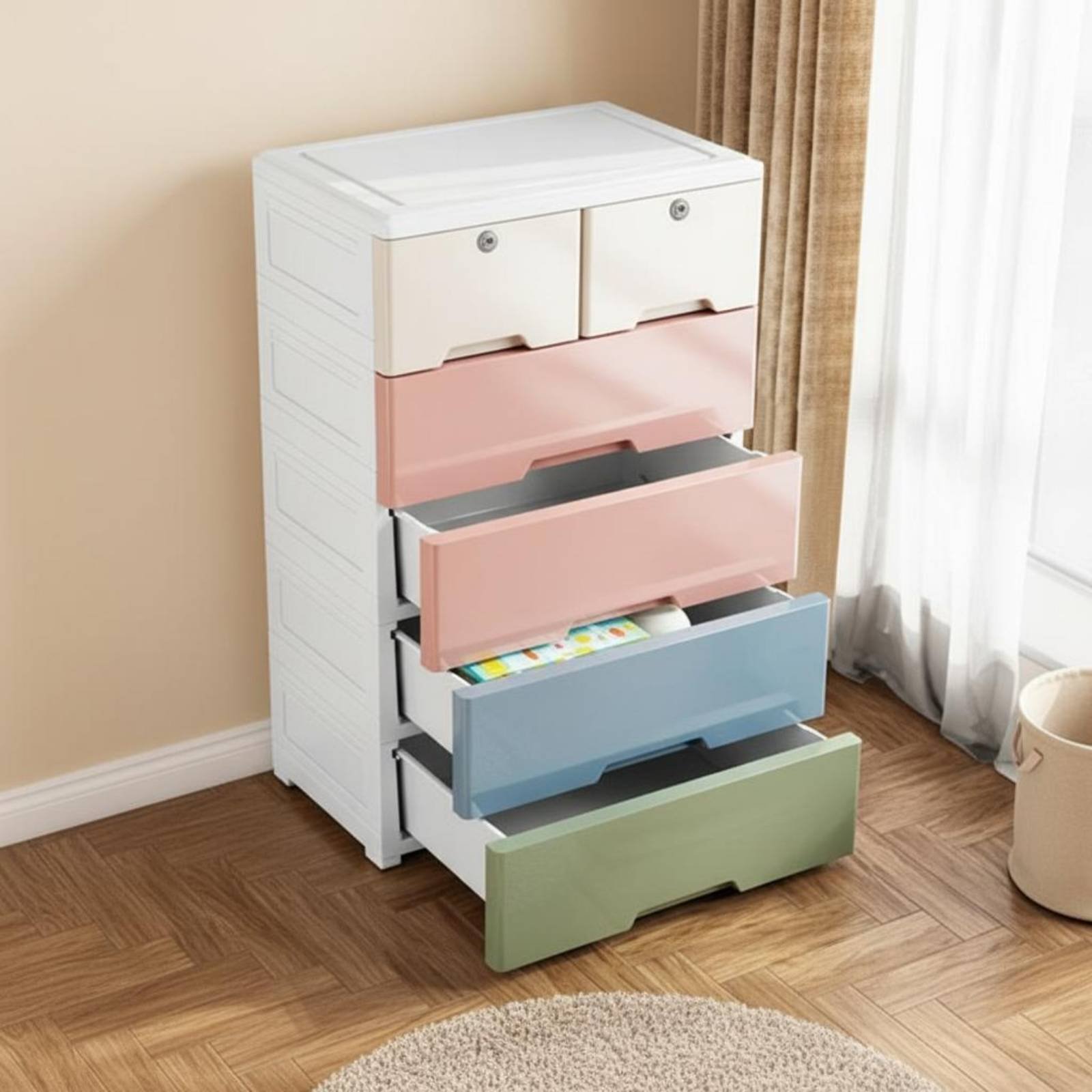 Kids Toy Organizer Large Capac - مراجعة Kids Toys Drawers وسعره