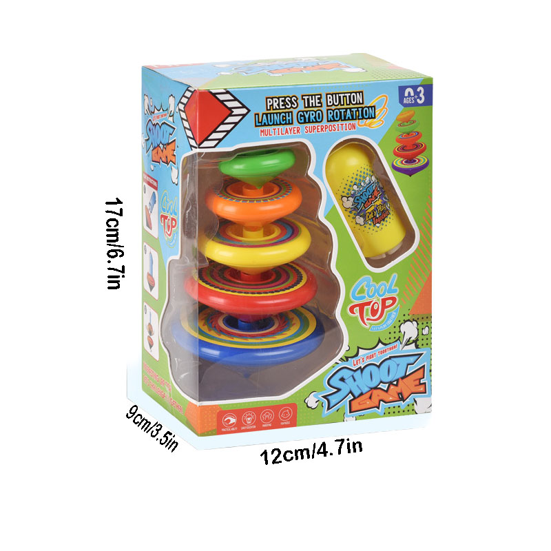 Stacking Spinning Top Toy For  - مراجعة Kids Toys Under 50 وسعره