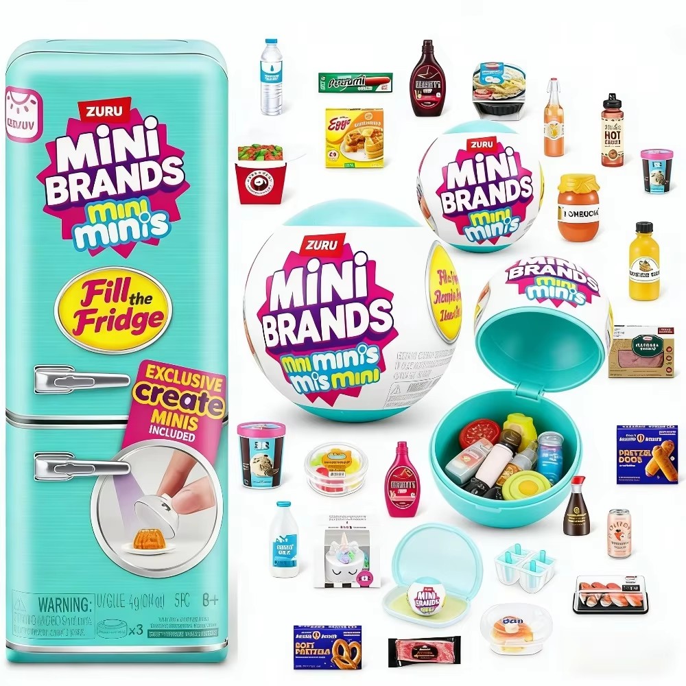 Zuru Mini Brands Fridge Blind  - مراجعة Kids Toys Brand وسعره