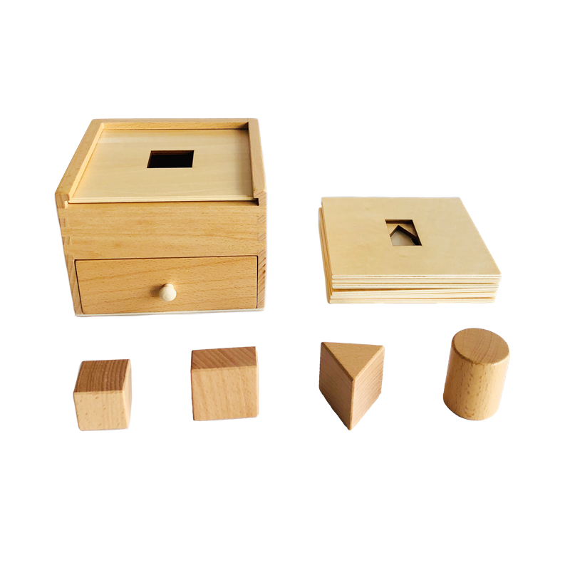 Geometric Box w/ Drawer & Exch - مراجعة Kids Toys Drawers وسعره