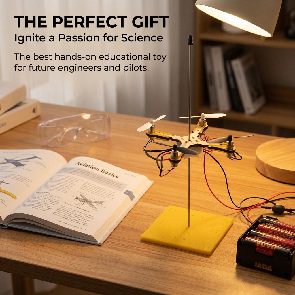 DIY Assemble Drone Helicopter  - مراجعة Kids Toys Helicopter وسعره