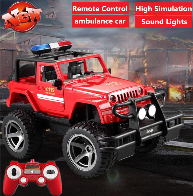 Large Ambulance 2.4G 4WD Remot - مراجعة Kids Toys Under 50 وسعره