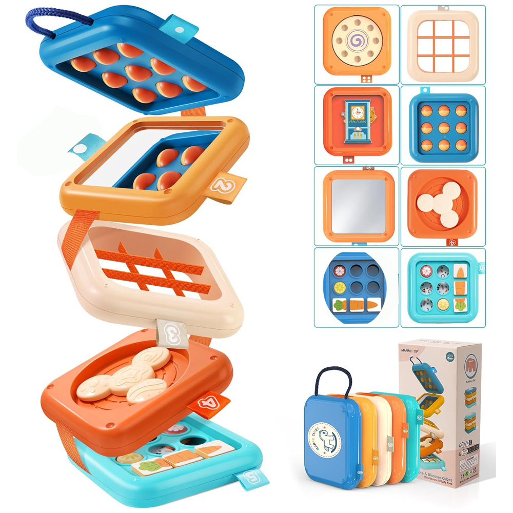 Montessori Toys Busy Board Bab - مراجعة Kids Toys 2 Year Old وسعره