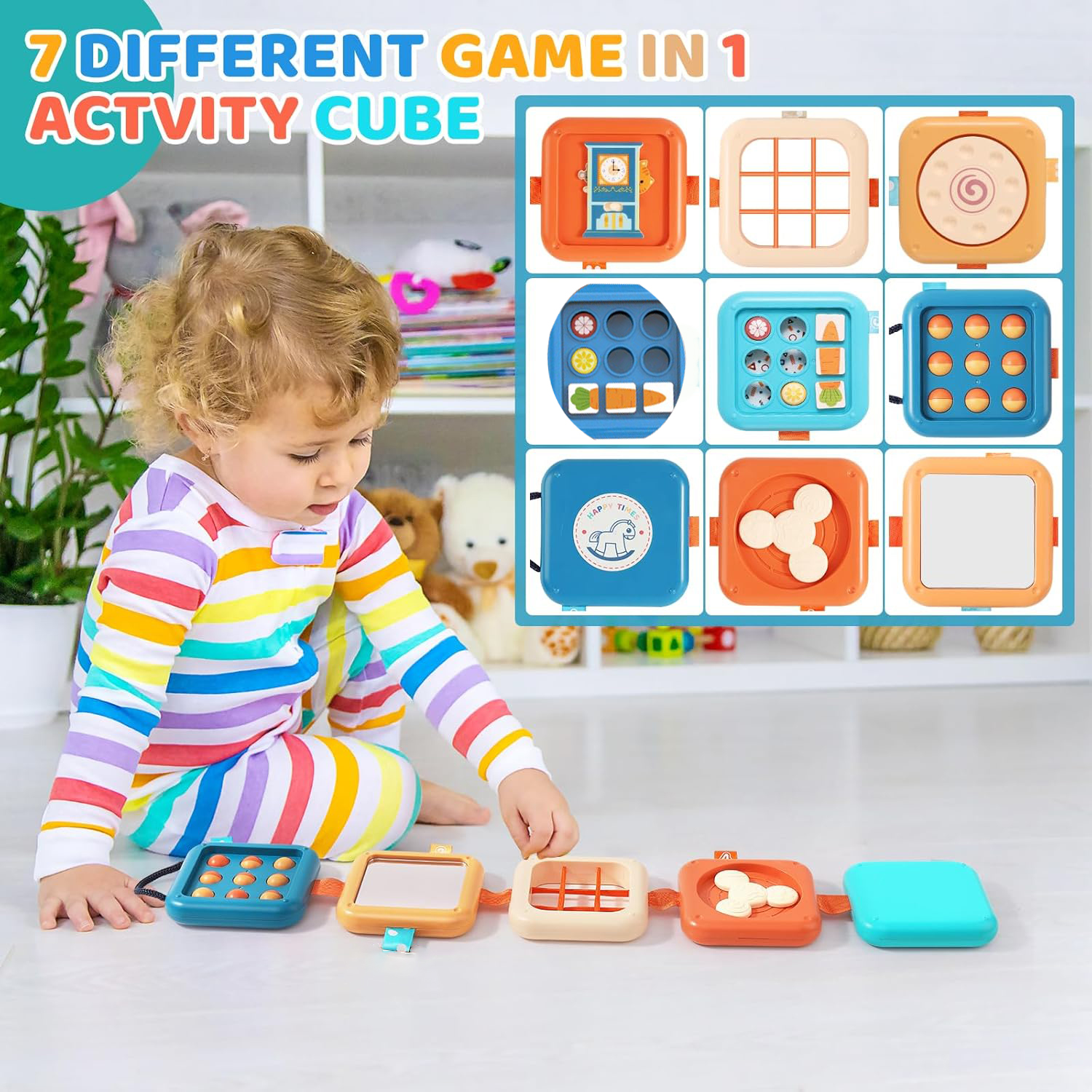 Montessori Toys Busy Board Bab - مراجعة Kids Toys 2 Year Old وسعره