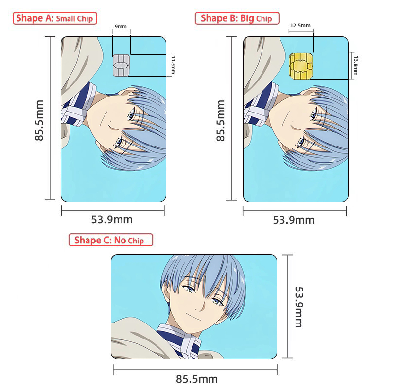 Anime Credit Card Skin Sticker - مراجعة Kids Toys Jcb وسعره