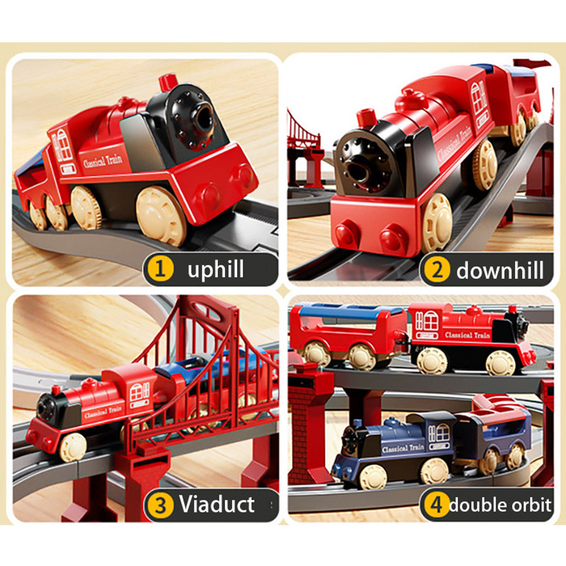 44Pcs/set Electric Train Track - مراجعة Kids Toys Under 1 Year وسعره
