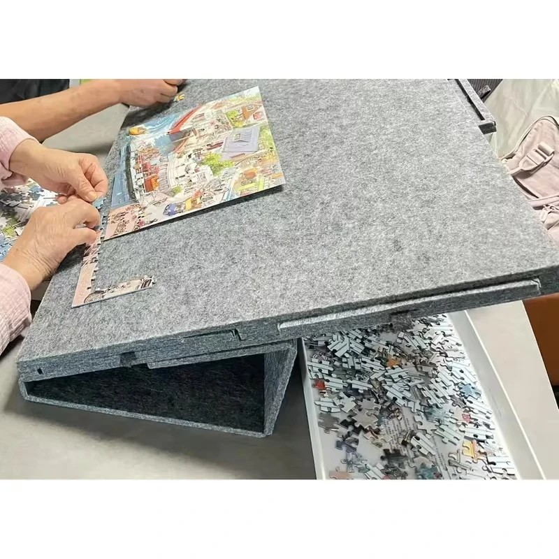 Portable Jigsaw Puzzle Table f - مراجعة Kids Toys Drawers وسعره