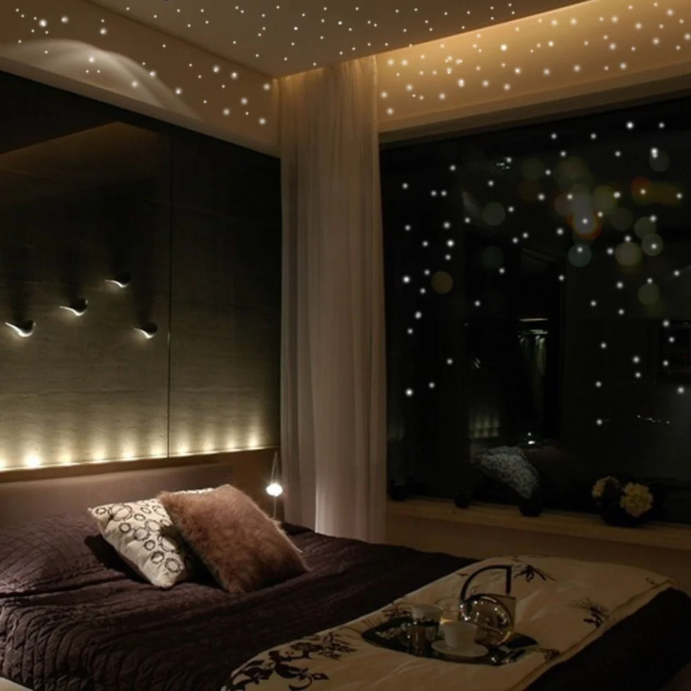 407 Pcs Wall Stickers Wall Dec - مراجعة Glow In Dark Stars وسعره