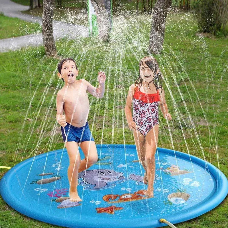 Water Splash Pools Kids Outdoo - مراجعة Kids Yard Toys وسعره
