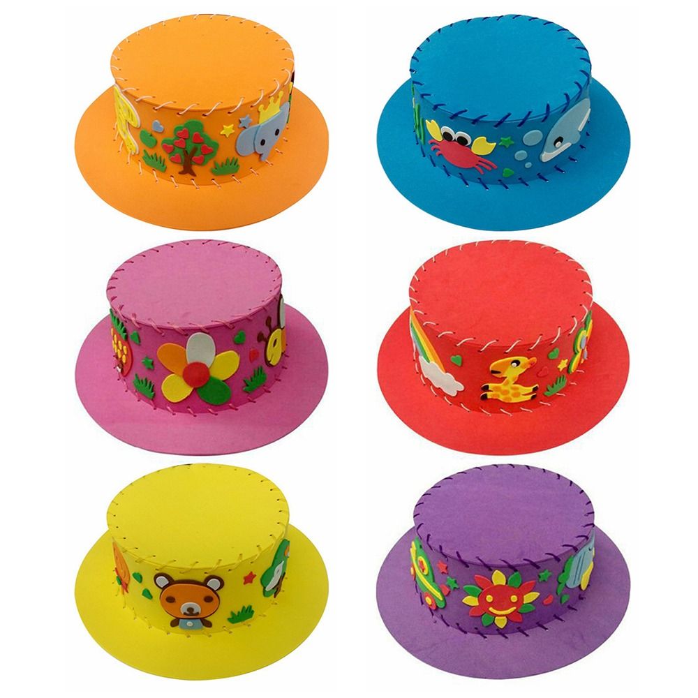 High-quality EVA EVA Hat DIY H - مراجعة Kids Toys Quality وسعره