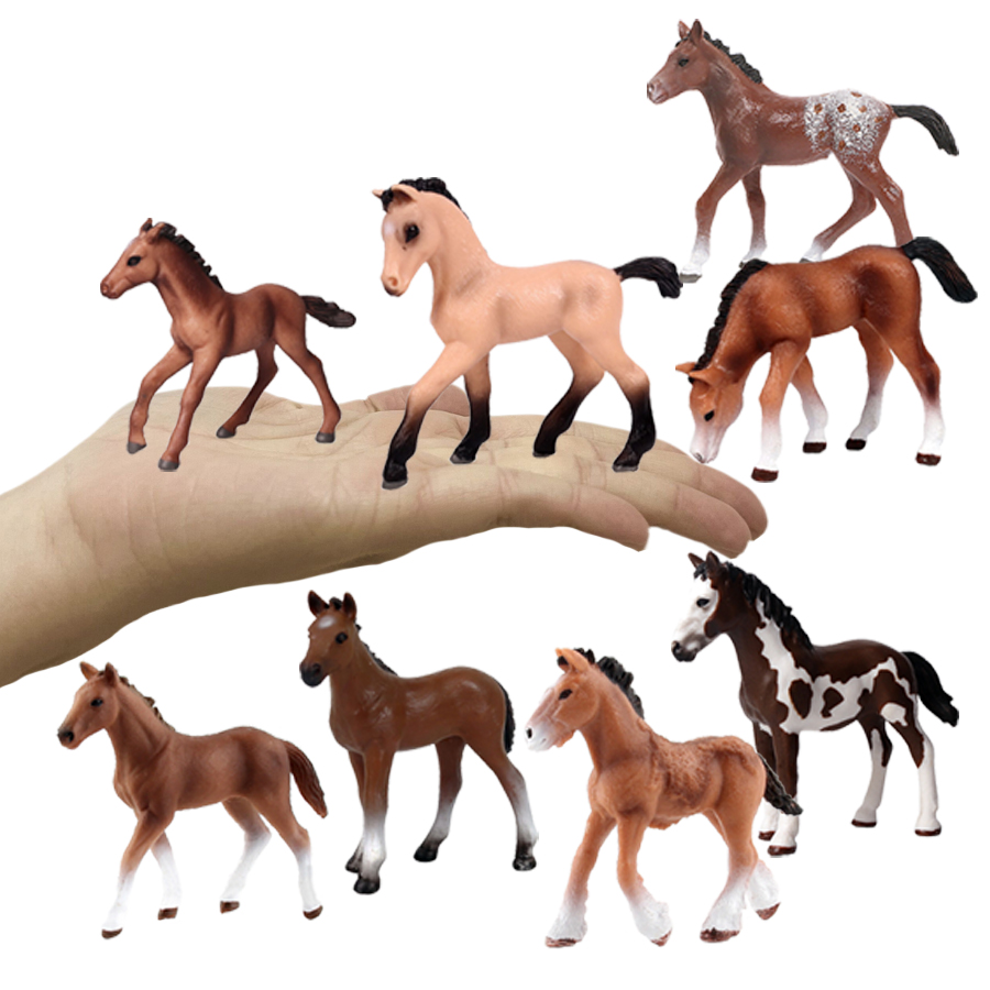 Horse Figurine Farm Animals Po - مراجعة Kids Toys Under 1 Year وسعره