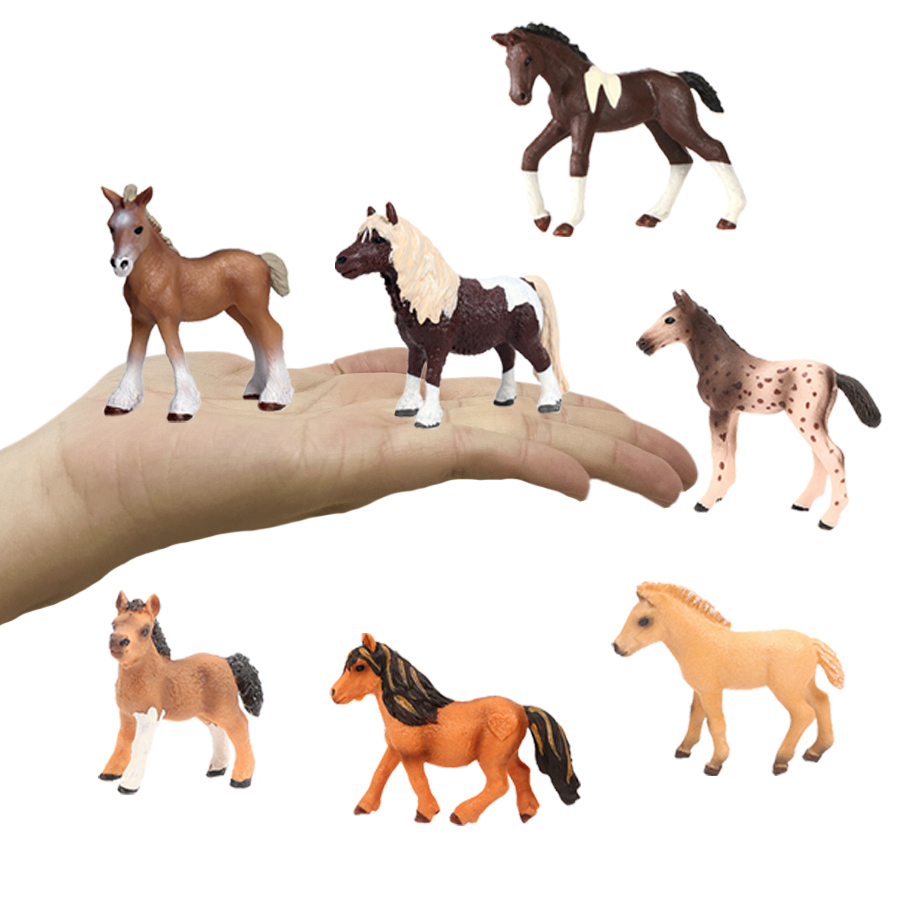Horse Figurine Farm Animals Po - مراجعة Kids Toys Under 1 Year وسعره