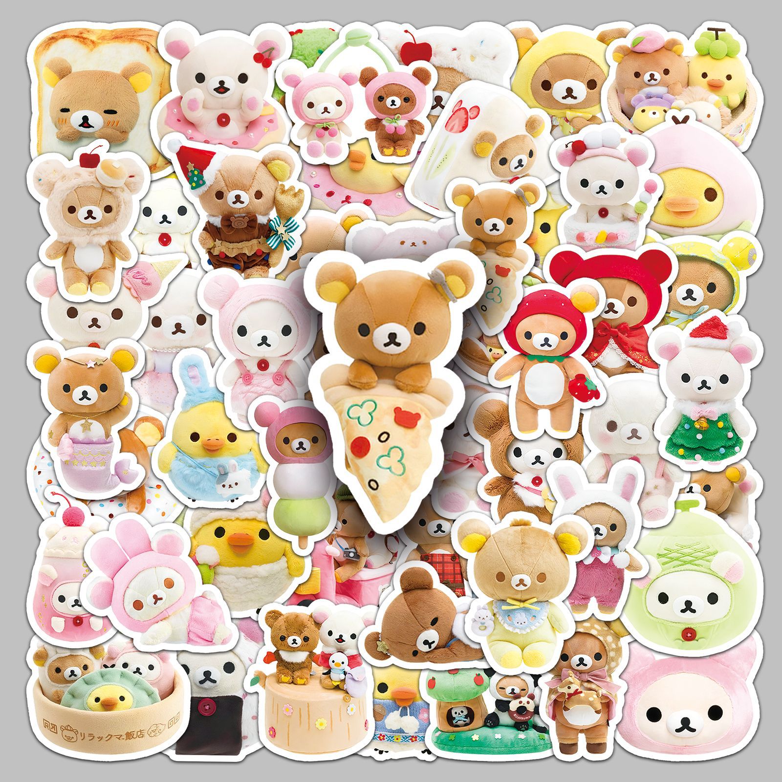 54pcs Cute Rilakkuma Aesthetic - مراجعة Kids Toys Laptop وسعره