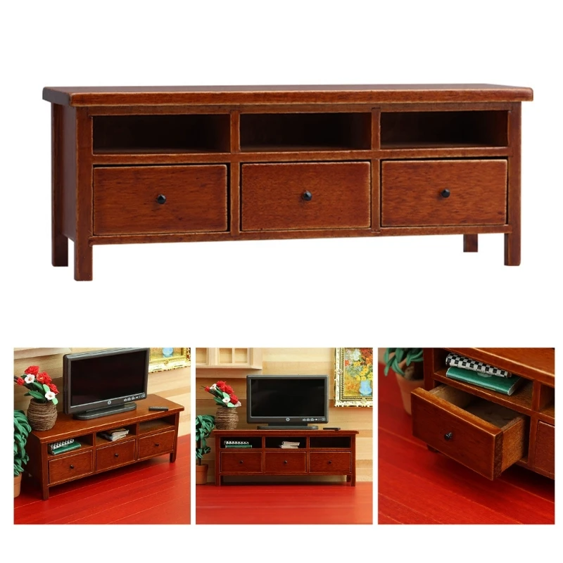 1/12 Doll House Cabinet Drawer - مراجعة Kids Toys Drawers وسعره