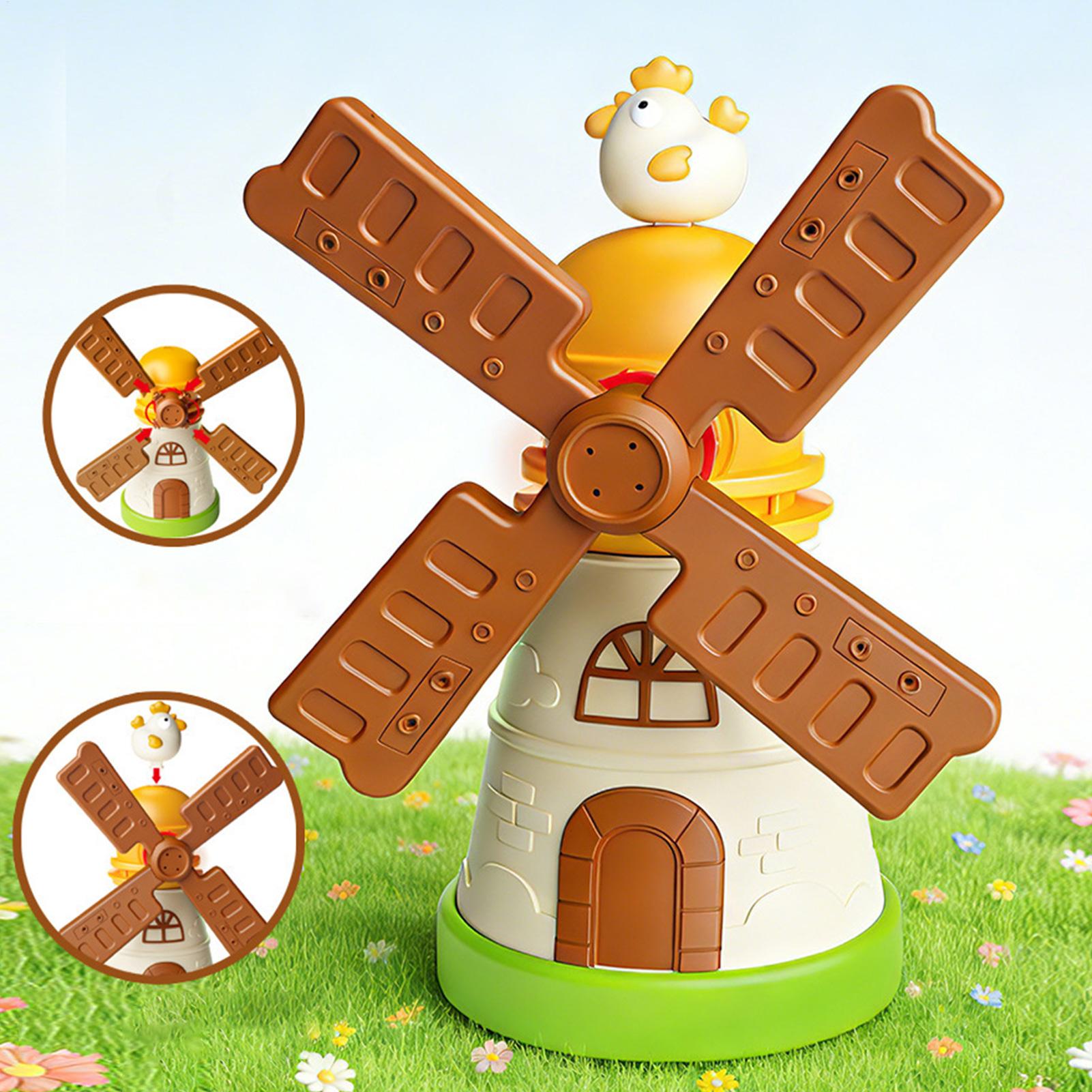 Kids Windmill Sprinkler Rotati - مراجعة Kids Yard Toys وسعره