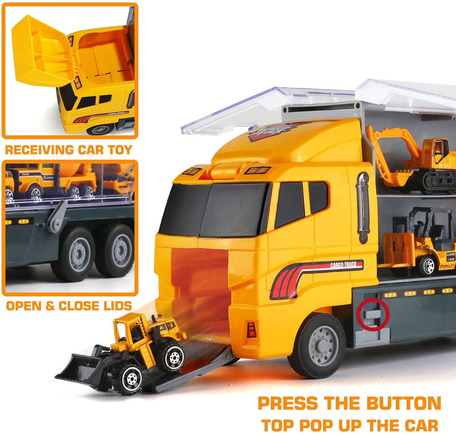 10 In 1 Construction Toys Truc - مراجعة Kids Toys Jcb وسعره