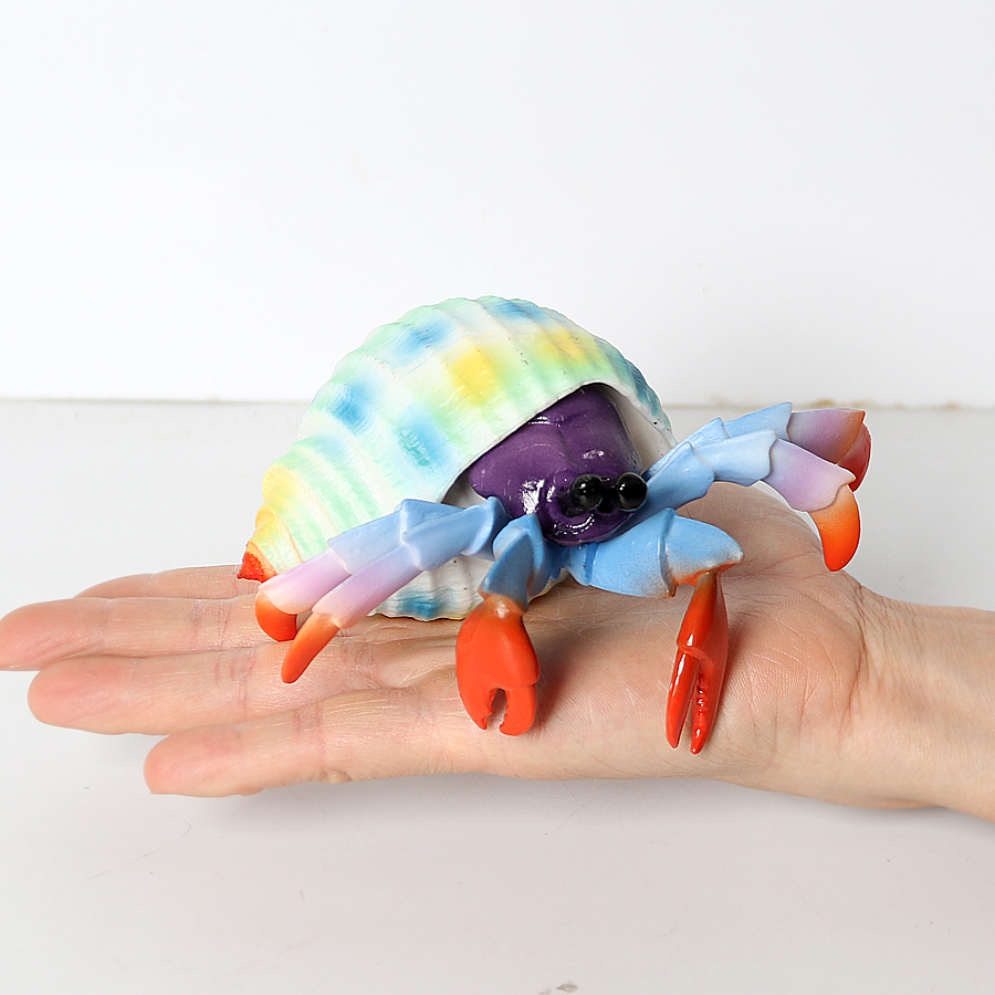 Realistic Hermit Crab Figurine - مراجعة Kids Toys Under 1 Year وسعره